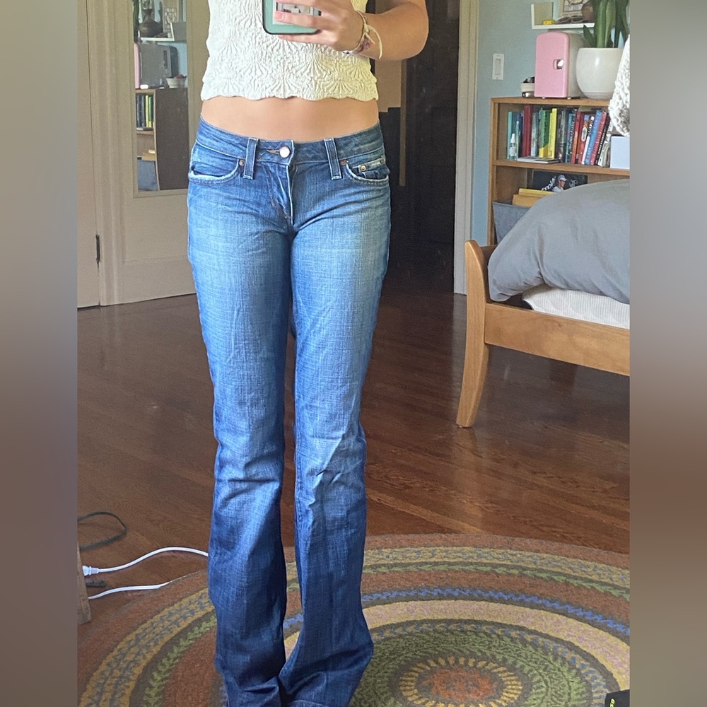 Joe’s low rise vintage flare jeans